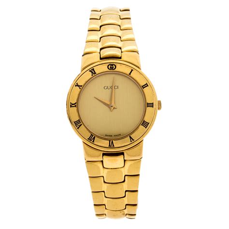 gold women's gucci watch|gucci women's watches prices.